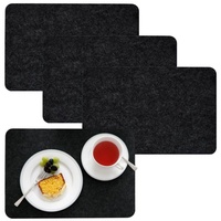 Dune Design 4 Extra-Dicke Tischsets 43x30x0,5cm Edle Platzsets Tisch-Unterlage