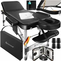 KESSER® Massageliege klappbar & höhenverstellbar 3 Zonen Massagebett Massagetisch