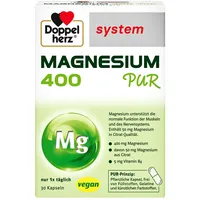 Queisser Doppelherz Magnesium 400 Pur system Kapseln