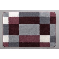 KLEINE WOLKE Badteppich EDGE Lila 60 x 90 cm