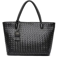 COLLEZIONE ALESSANDRO Schultertasche Paris Flechttasche im XL-Format von collezione
