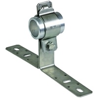 Dehn Wandbefestigung NIRO mit Überleger für Rohre D 50mm