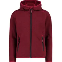 CMP Kid G-Jacke mit fester Kapuze, Anemone-Anthrazit, 104