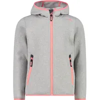 CMP Kinder Unterjacke Fleecejacke, gesso-pesca 05XP, 176