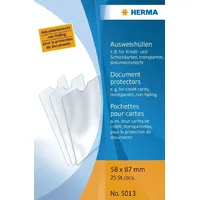 Herma Ausweishülle Polypropylen transparent 25 St./Pack.