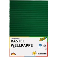 Folia Wellpappe - Einzelfarben - tannengrün