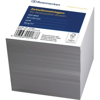 SOENNECKEN Zettelboxeinlage 5789 9x9cm 80g 800Blatt ws