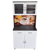 Hti-Living Küchenbuffet 1 Schublade Blanca Bistro grau