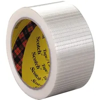 3M Filamentklebeband 8959 Transparent, 50 mm x 50 m