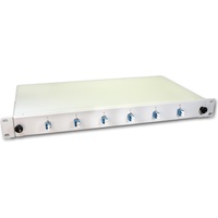 Lightwin LW 12E09OS2DLC - 19'' LWL Spleißbox, 6x LC