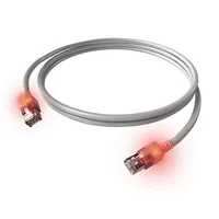 SACON Easylan CS1OAADAD0030 - Cat.6a LED Patchkabel S/FTP grau,