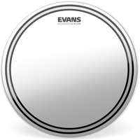 Evans B08EC2S 20,32cm (8 Zoll) Tomfell, doppelschichtig EC2 SST