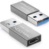 DeleyCON USB C Adapter für iPad, iPhone 15, 16,