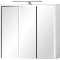 Schildmeyer Spiegelschrank Dex 155120, weiß matt, 65 x 16