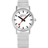 Mondaine Classic Unisex Edelstahl 36,0 mm A660.30314.16SBJ