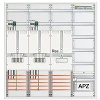 ABN S47ZA621 Zählerschrank 3Pkt 2Z 1R 1V 1APZ sHS
