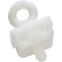 GARDINIA Feststeller für U-Schienen, 8 mm, Stopper für Gardinenschienen