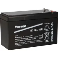 Exide Powerfit Bleiakku AGM 12V 7,2Ah S312/7 SR