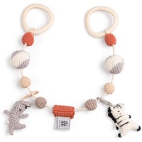 SEBRA Teeny Toes - Kinderwagenkette gehäkelt,