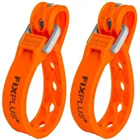 Fixplus Spanngurt Strap nano/slim fit | 15 cm, orange,