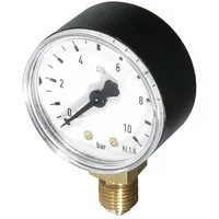 Honeywell Resideo Manometer M38k G 1/4, 50mm, unten, Teilung