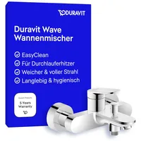Duravit Wave Einhebel-Wannenmischer Aufputz,