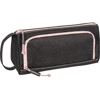 Brunnen Schlampermäppchen s'maepp midnight sky schwarz /pink, 21,0 x