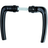 GAH Alberts Alberts Türdrücker für Wellengitter-Tore | Aluminium, schwarz