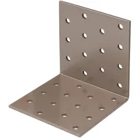 GAH Alberts Alberts Duravis Lochplattenwinkel Perlbeige Duplexbeschichtet 80 x