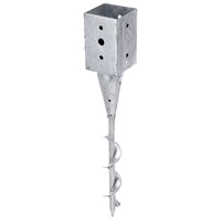 GAH Alberts Alberts Einschraub-Bodenhülse 91 x 91 x 595