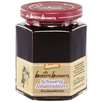 Die Beerenbauern Schwarze Johannisbeere Fruchtaufstrich demeter