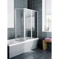 Kermi Vario 2000 Faltwand 3-flügelig für Badewanne V2 FW3