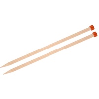 KnitPro Basix Beech Lange Nadeln 12" (30cm) | 5mm