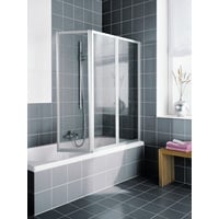 Kermi Vario 2000 Faltwand 3-tlg. V2FW30601412K 68,5-71,8x140cm, silber mattglanz,