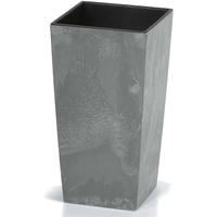 DEUBA Blumentopf Betonoptik Grau