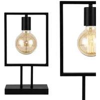 Lux.pro Tischleuchte Tischlampe Lampe Leuchte Wohnzimmer Nachttischlampe E27 [