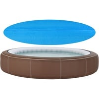[en.casa] Ferrarno Solar Poolabdeckung blau 488 cm