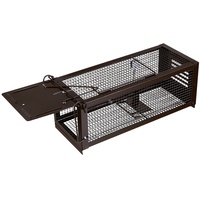 RatzFatz Lebendfalle Mausefalle, Premium Rattenfalle, XXL Profi, Garten &