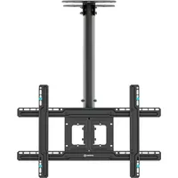 ONKRON Deckenhalterung für 32-80 max 68 kg, neigbar-drehbar, schwarz