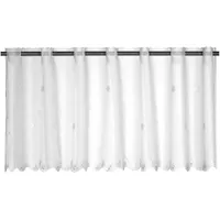ELBERSDRUCKE Bistrogardine Sun Valley 00 weiß transparent 48x138 cm