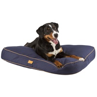 Kerbl Pet Liegekissen Jerome navy-cognac, 80x60x6cm