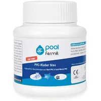 Fermit PVC-Kleber blau Dose mit Pinsel
