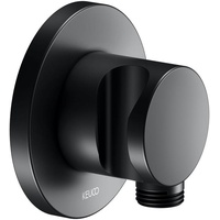 Keuco IXMO Wandanschlussbogen mit Brausehalter, Rosette rund, 59592370001,