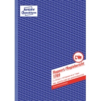 Avery Zweckform AVERY Zweckform Rapport/Regiebericht A4, 40 Blatt 1769