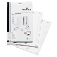 Durable Einsteckschilder für Namensschilder Badgemaker 7,4 x 3,4 cm,