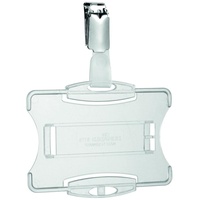 Durable 25 DURABLE Namensschilder mit Clip 8,5 x 5,4