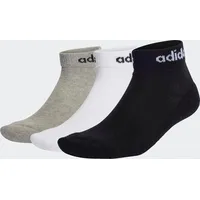 Adidas Linear Crew Cushioned Socken 3er Pack Medium Grey