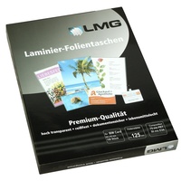 LMG Laminierfolien glänzend für IBM-Card-Format 125 micron