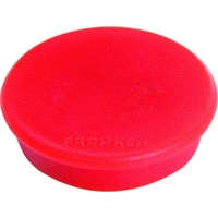 Franken Haftmagnet Magnete rot, Kunststoff Ø 2,4 x 0,63