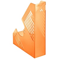 BENE Stehsammler 50100ORT orange-transparent Kunststoff, DIN A4